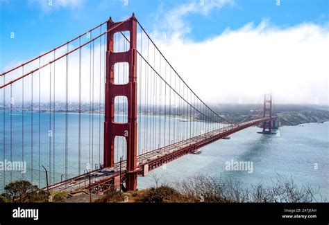 Golden Gate Bridge San Francisco California Usa Stock Photo Alamy