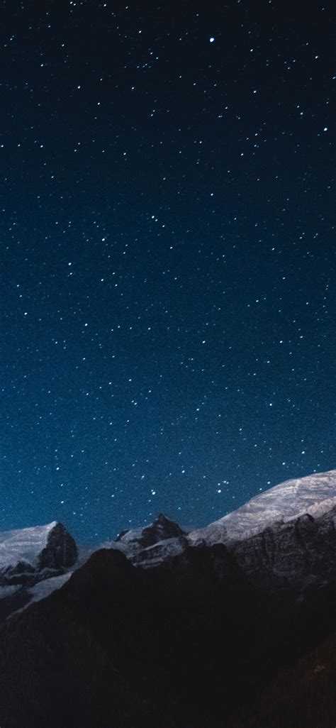 Night Mountain Wallpaper Iphone
