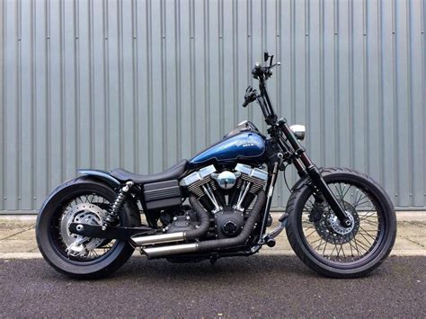 Bobber & scrambler custom bike. Custom Harley-Davidson Street Bob Build, FANTASTIC MRFOX ...