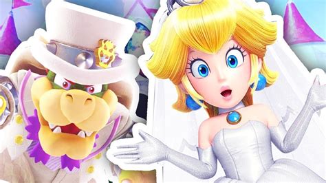 Pre Order Super Mario Odyssey Series Mario Princess Peach Or Bowser Amiibo Figure Wedding