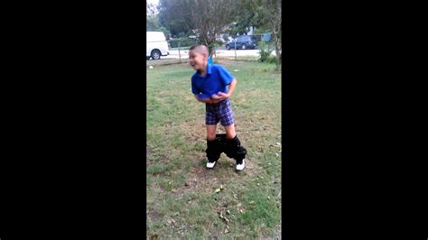 Kids pants fall down while fighting. My pants fell down - YouTube