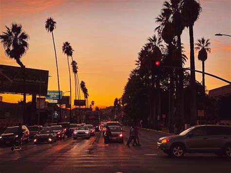 sunset boulevard los angeles california city cities buildings photography california