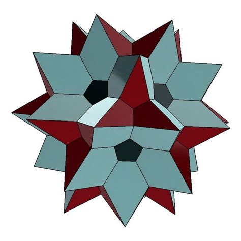 Great Icosidodecahedron 3d Model