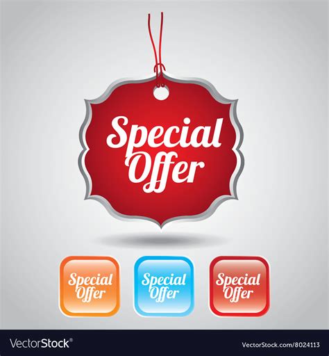 Special Offer Design Royalty Free Vector Image