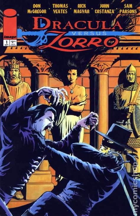 Dracula Vs Zorro 1998 Image Comic Books