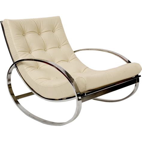 Buy the best and latest chrome leather chair on banggood.com offer the quality chrome leather chair on sale with worldwide free shipping. Selig Chrome and Leather Rocking Chair at 1stdibs