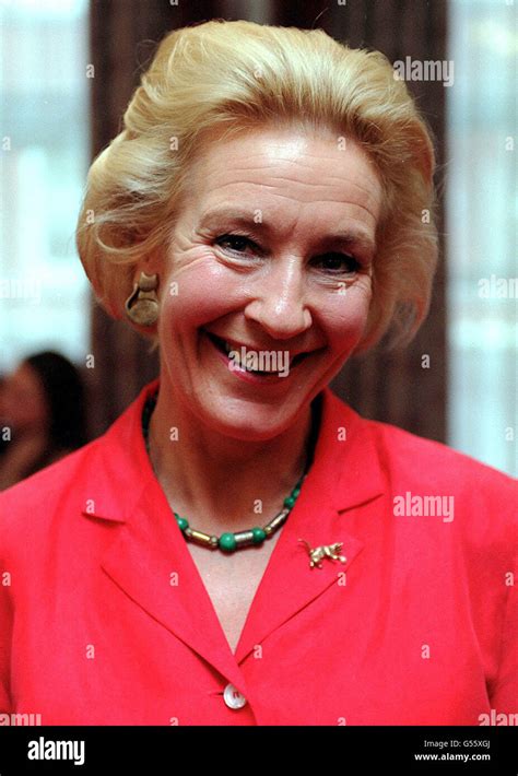 Christine Hamilton Wife Of Former Conservative MP Neil Hamilton At The Berner S Hotel In London