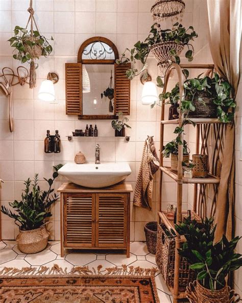 The Bohemian Spa Bathroom Ways To Get The Look Obsigen