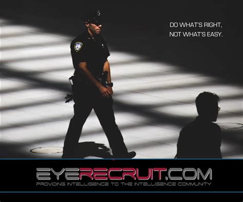 In fact, it can be challenging. Do what's right, not what's easy | EyeRecruit.com