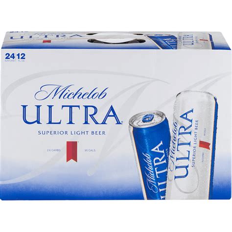 Michelob Ultra Light Beer 24 Pack Beer 12 Fl Oz Cans Buehlers