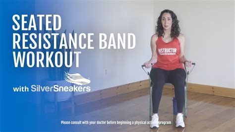 Seated Resistance Band Workout Youtube