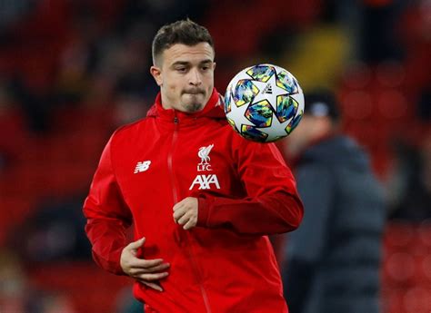 Ilk önce seni tebrik etmek istiyorum. Liverpool: Fans react as Xherdan Shaqiri faces spell out ...