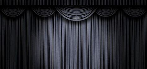 Free Stage Black Covering Background Images Black Theater Curtain