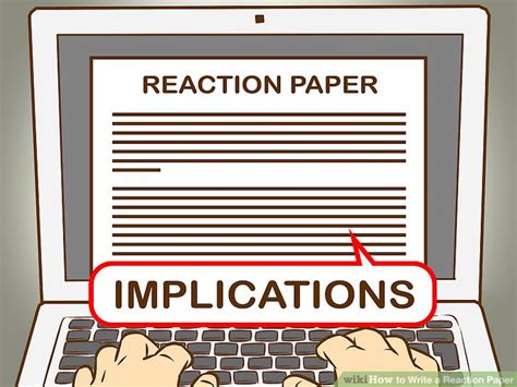 With this article, you will be able to solve the main problems in. How to Write a Reaction Paper (with Pictures) - wikiHow