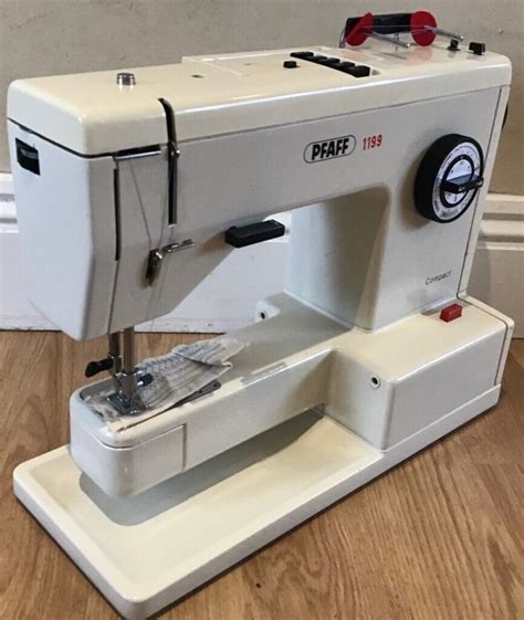 Pfaff 1199 Heavy Duty Sewing Machine Pre Owned With Warranty Uk