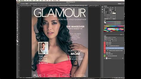 I would suggest building on the basic design until you get something with a little more pop. Designing & Editing a Magazine Cover in Photoshop - YouTube