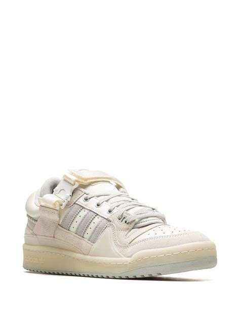 Adidas X Bad Bunny Forum Low White Sneakers Farfetch