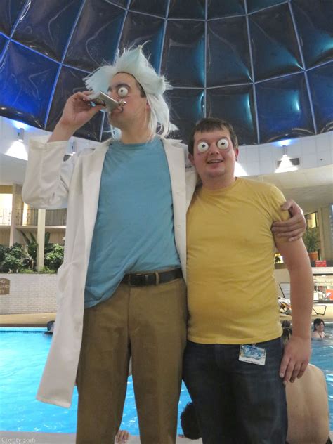 Rick And Morty Cosplayers Rick And Morty Costume Morty Costume Rick