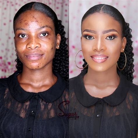 Before And After Makeup Pictures In Nigeria