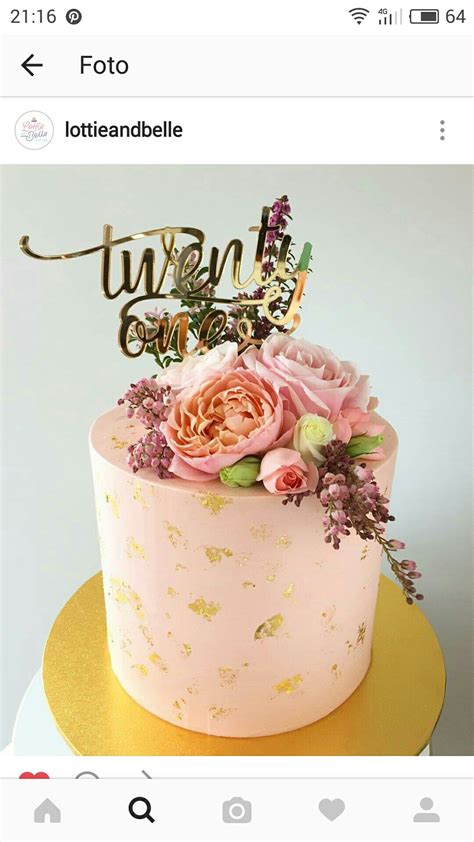 Happy 21st birthday… copy : Pin by Jurita Hanekom Moller on wedding cakes | Rustic ...