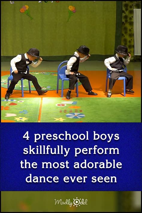 4 Preschool Boys Skillfully Perform The Most Adorable Dance Ever Seen