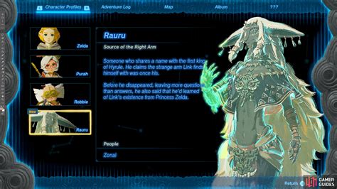 Rauru The Legend Of Zelda Tears Of The Kingdom Database Gamer Guides®
