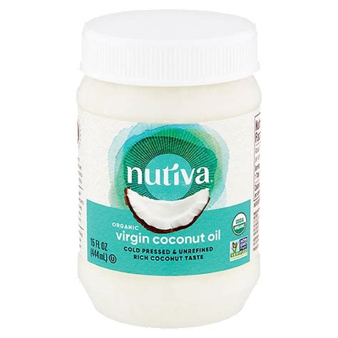 Nutiva Organic Virgin Coconut Oil 15 Fl Oz Shoprite