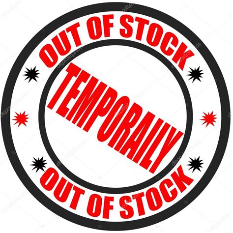 Out Of Stock Stock Vector By ©carmenbobo 27549471