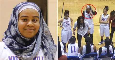 Muslim Girl In Usa Benched From High School Basketball Team Because She Wore A Hijab