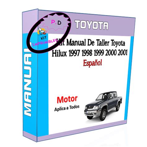 Manual De Taller Toyota Hilux 1997 1998 1999 2000 2001