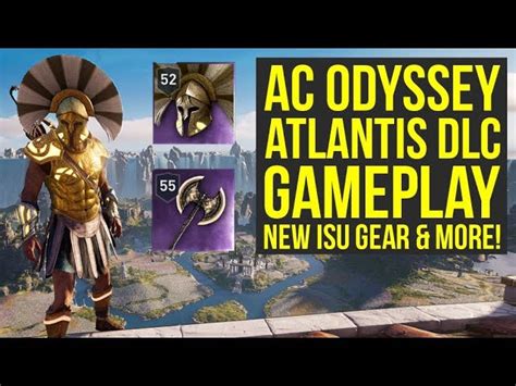 Assassins Creed Odyssey Atlantis Dlc Gameplay New Isu Gear Mount