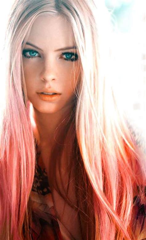 Pink Dip Dye Dip Dye And Dip Dye Hair On Pinterest