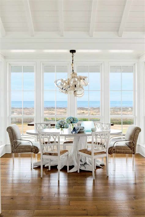 Beach Dining Room Furniture 17 Most Inspiring Coastal Dining Rooms