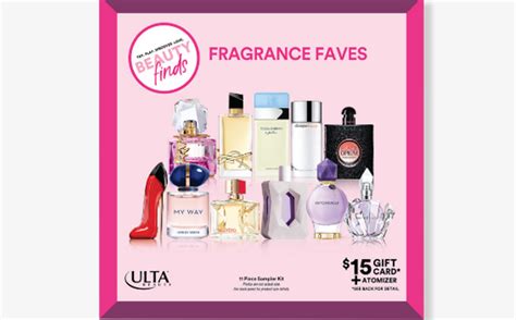 Ulta Beauty Fragrance Sampler Kits 15 Free Stuff Finder
