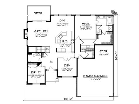45 Small To Medium Size Beautiful Home Blueprints And Floor Plans