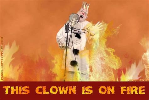 Puddles Creepy Circus Send In The Clowns Pity Party