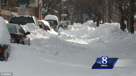 Pennsylvania City Is Still Plowing Snow From Record Breaking January