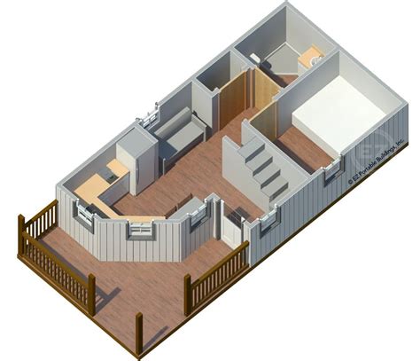 Portable Building Cabin Floor Plans Floorplansclick