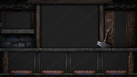 Custom Crafted Twitch Overlay For Tabletop Rpgs Podcasts And Etsy