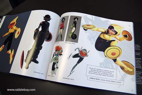 A Look At Disneys Big Hero 6 Art Book Rabbleboy Ken Lamug Author