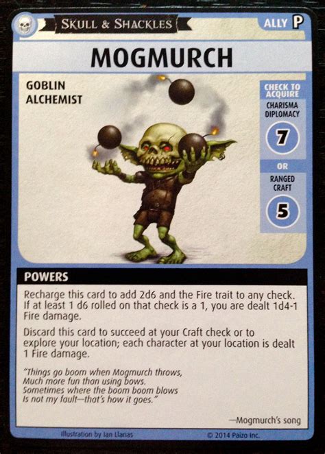 We did not find results for: Pathfinder Adventure Card Game: Skull & Shackles - "Mogmurch" Promo Card | Pathfinder Adventure ...