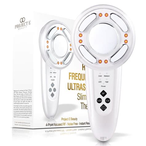 Led Radio Frequency Ultrasonic Slimming Therapy Wireless Rf Red Led