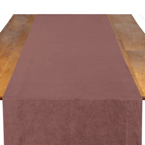Velvet Blush Table Runner Linen Rentals Wedding Table Linen