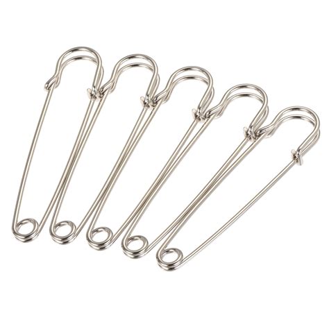 Uxcell 315 Inch Large Metal Sewing Pins Safety Pins For Office Home