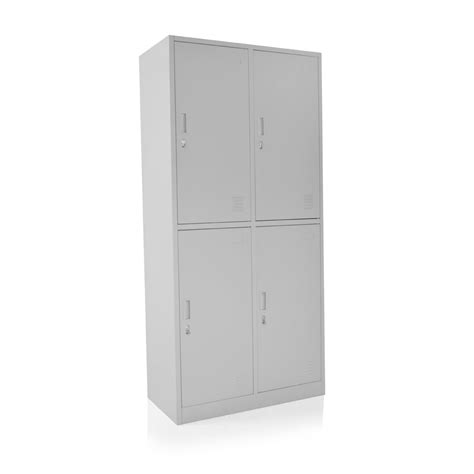 Locker Casillero Guardarropa Metálico 4 Puertas 583300 En Mercado