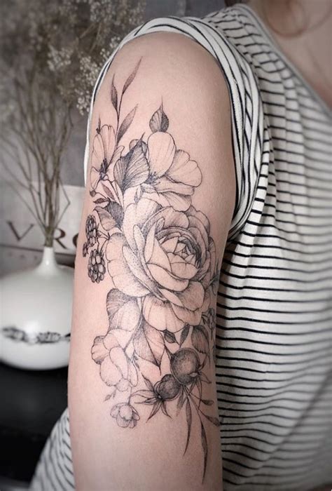 Check spelling or type a new query. 20 Unique Flower Sleeve Tattoo Design Ideas For Woman To Look Great! - Page 3 of 20 - Latest ...