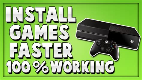 How To Install Xbox One Games Faster 2016 Youtube