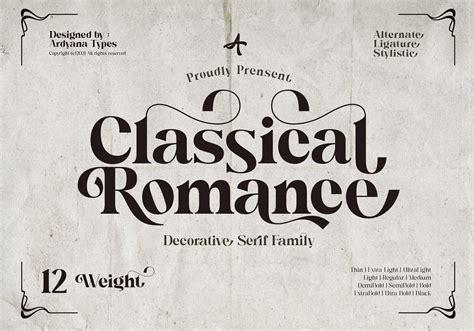 Classical Romance Font Dafont Free