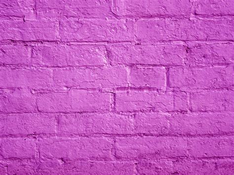 Purple Painted Brick Wall Free Stock Photo Public Domain Pictures