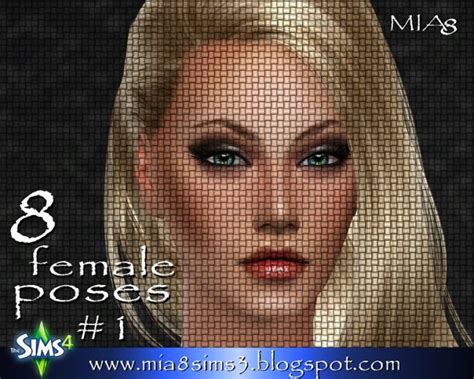 8 Female Poses1 By Mia Mirra At Mia8 Sims 4 Updates